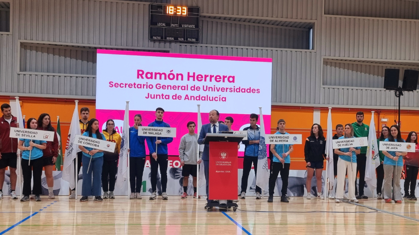 La Junta de Andalucía celebra el éxito de los Campeonatos de Andalucía Universitarios en la UGR